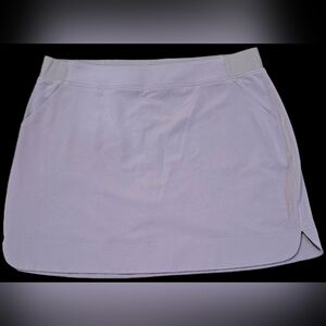 32 Degrees Cool Purple Athletic Stretch Skort Skirt Built-in Shorts Pockets XL